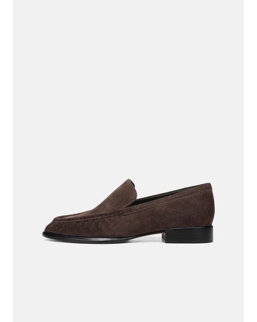 Vince White Nora Suede Loafer