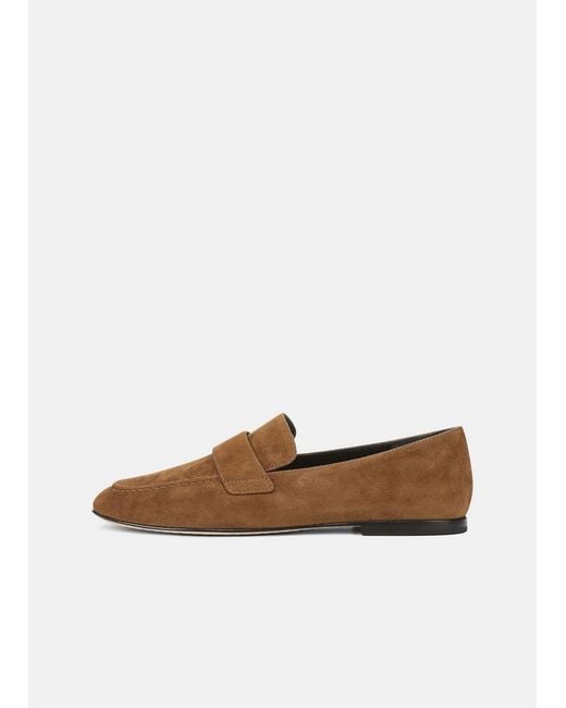 Vince White Tommi Suede Loafer