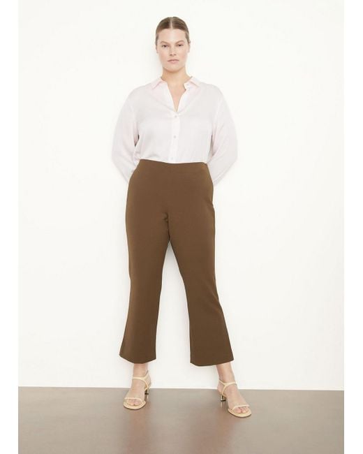 Vince Natural High-rise Crop Flare Pant
