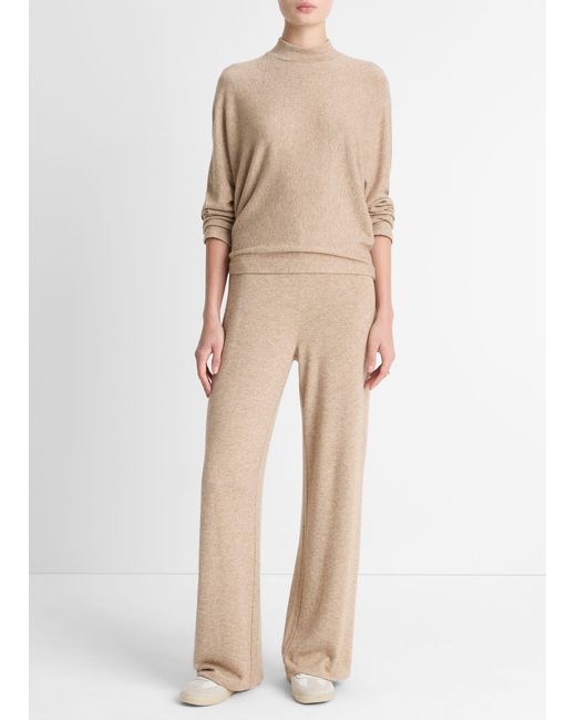 Vince Natural Cozy Wide-Leg Pant