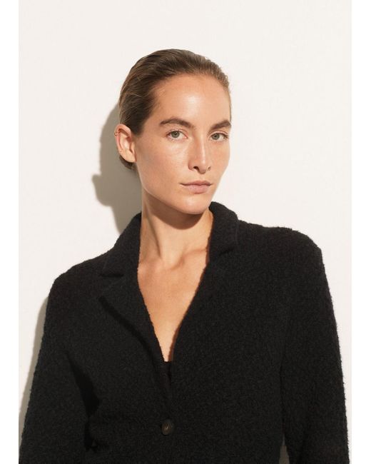 Vince Wool Bouclé Sweater Blazer in 