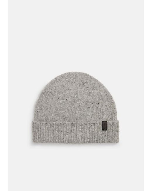 Vince Gray Donegal Cashmere Beanie for men