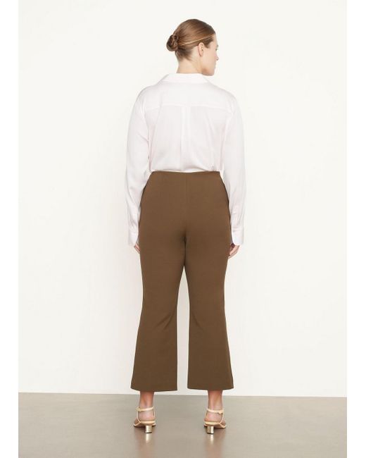 Vince Natural High-rise Crop Flare Pant