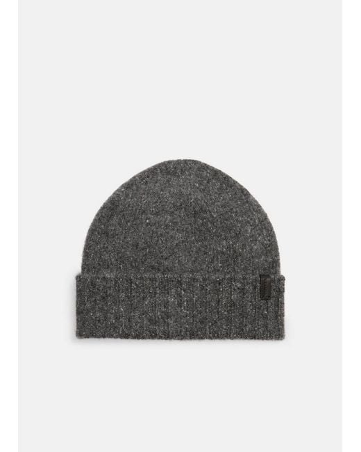 Vince Gray Donegal Cashmere Jersey Beanie