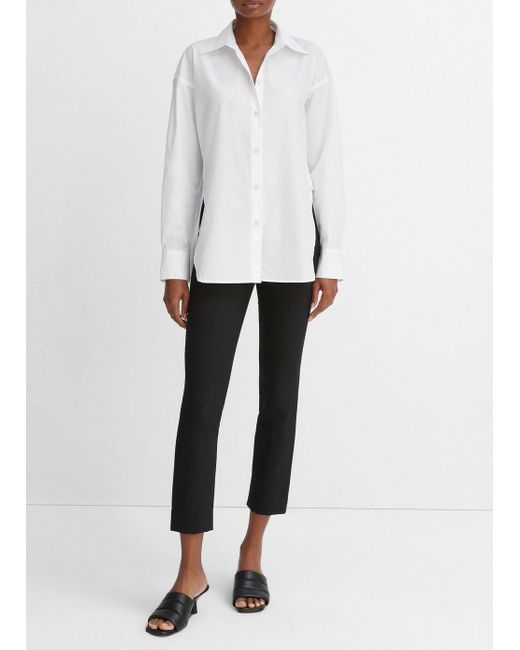 Vince White The Convertible Button-down Shirt