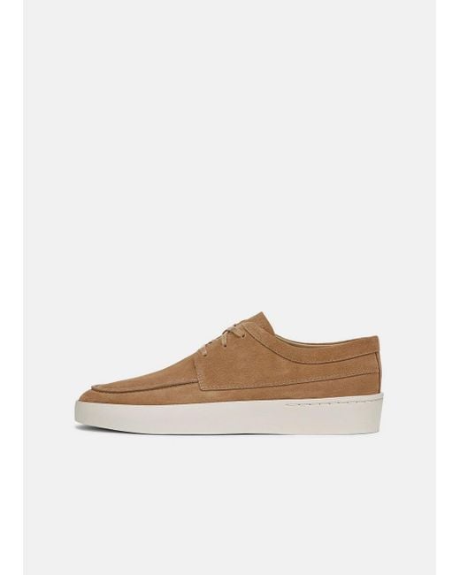 Vince White Paolo Suede Sneaker for men