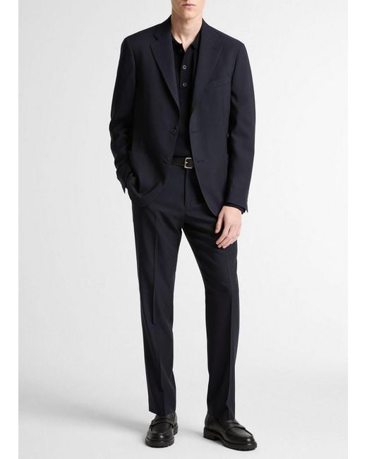 Vince Black Wool Relaxed Sport Coat for men