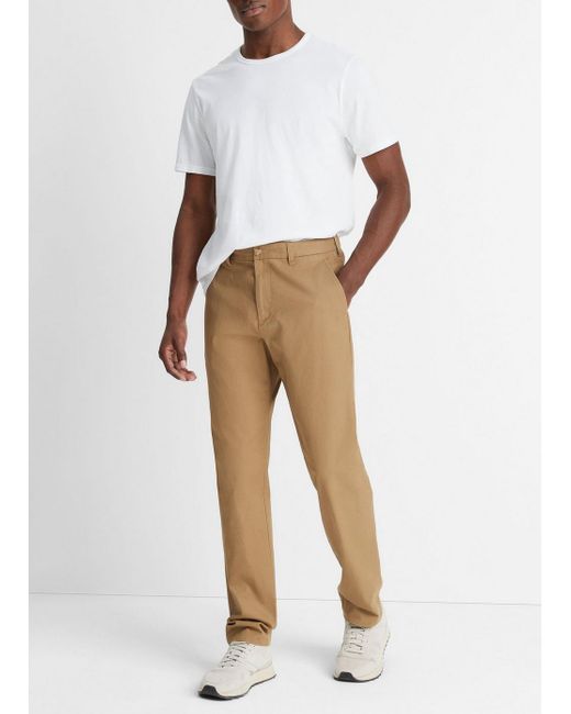 Vince Natural Relaxed Chino Pant, Caramel Desert, Size 30 for men