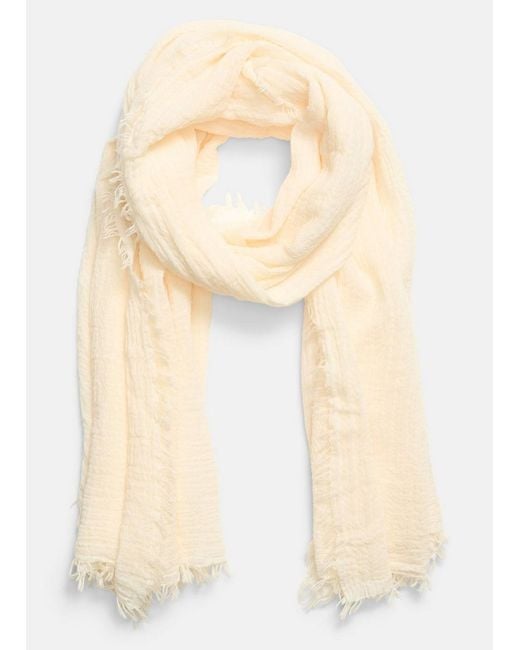 Vince Natural Cotton Gauze Wrap