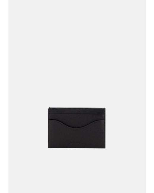 Vince White Nappa Leather Accordion Cardholder