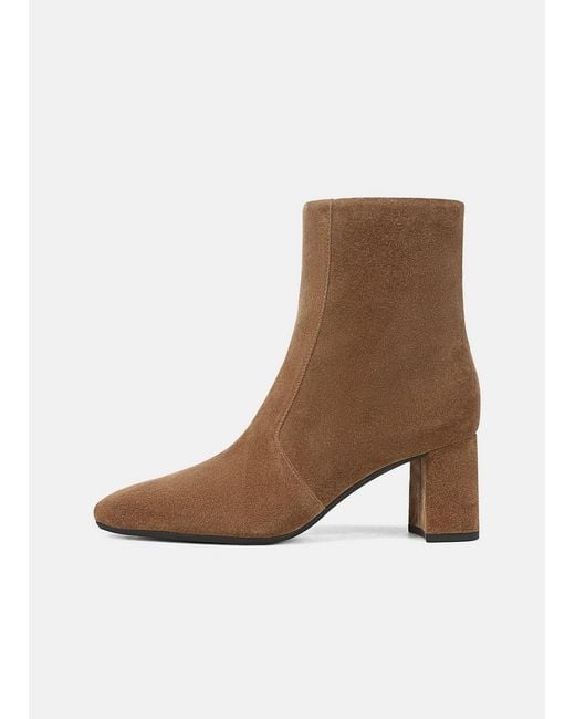 Vince Brown Tegan Suede Ankle Boot