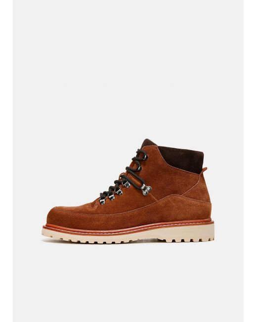 Vince Brown Summit Suede Lug Boot for men