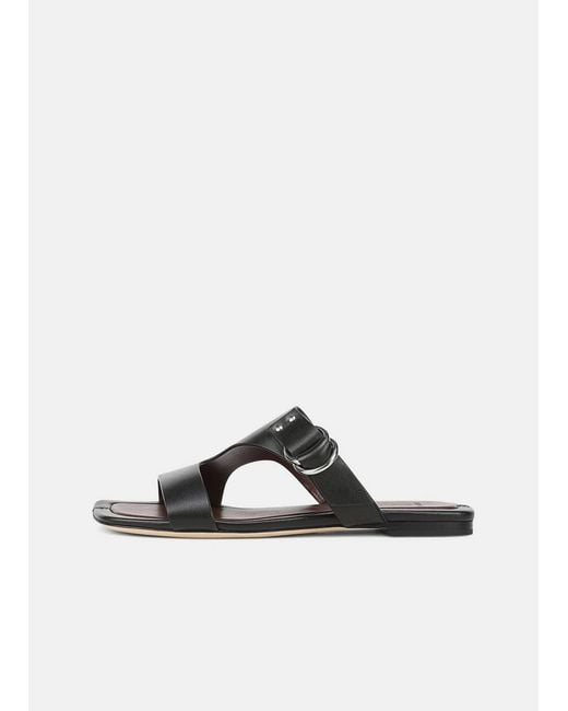 Vince Black Verona Leather Sandal