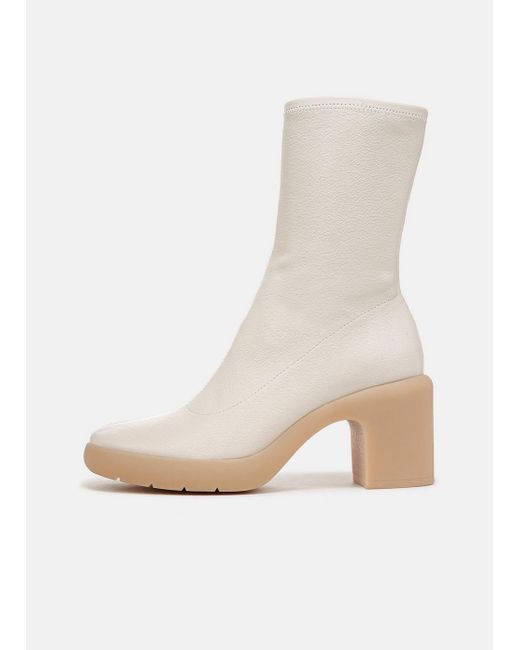 Vince White Mandy Leather Ankle Boot