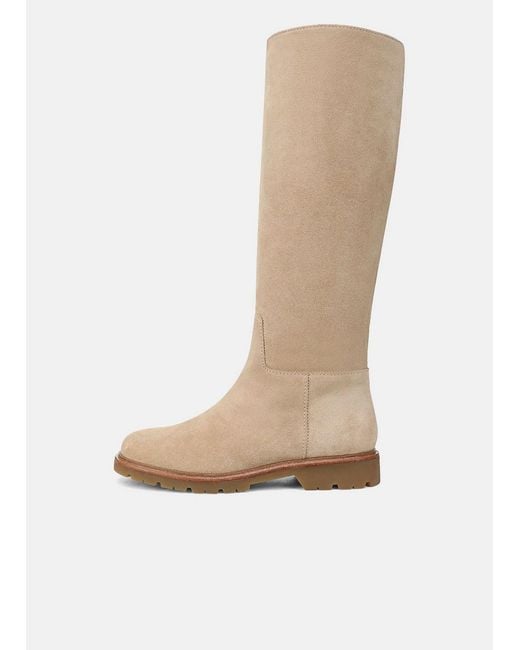 Vince White Sibelle Suede Riding Boot