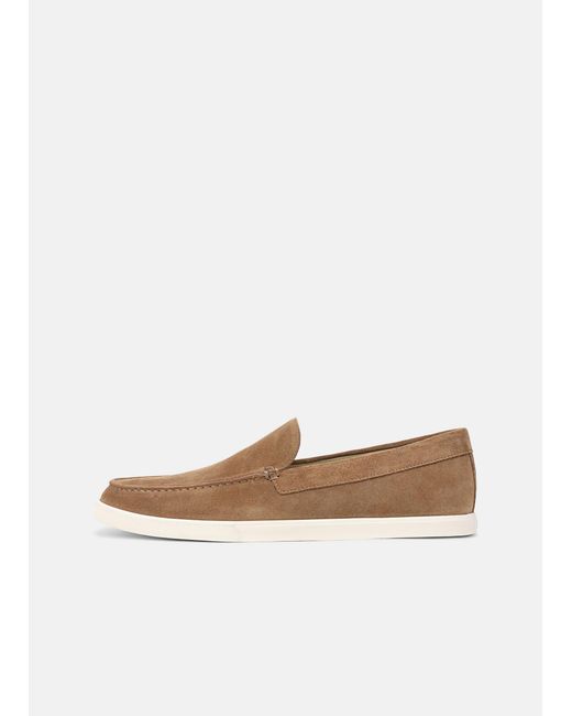 Vince White Sonoma Suede Loafer for men