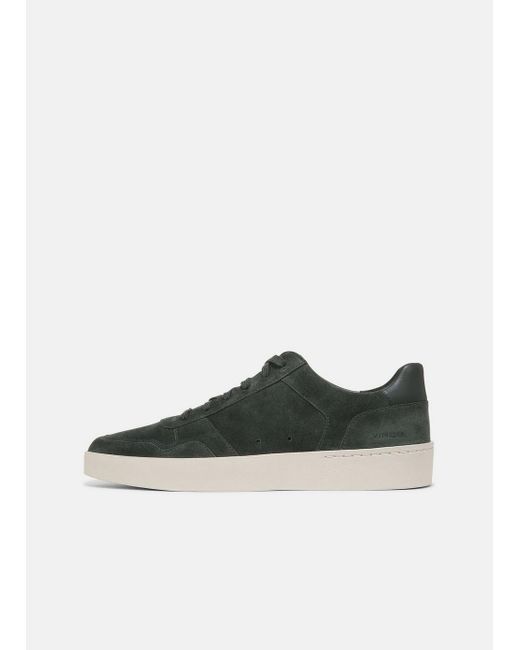 Vince Peyton Suede Sneaker in Green Lyst
