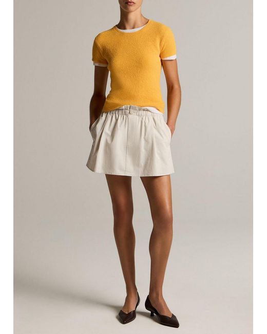 Vince Multicolor Cotton Pull-On Skort