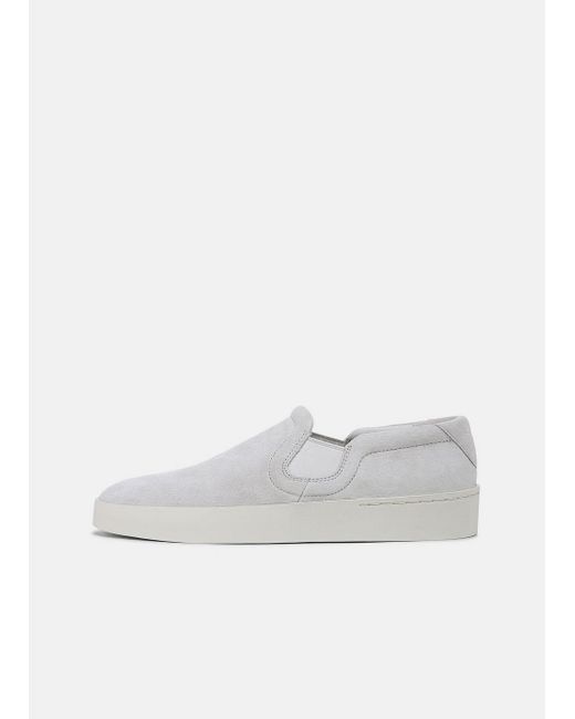 Vince Pacific Suede Sneaker in White Lyst