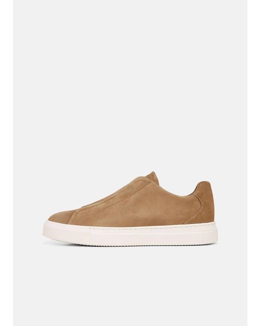 Vince White Lakewood Suede Sneaker for men