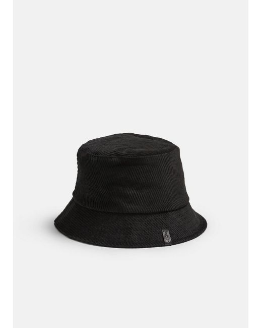 Vince Corduroy Bucket Hat, Black, Size L/xl for men