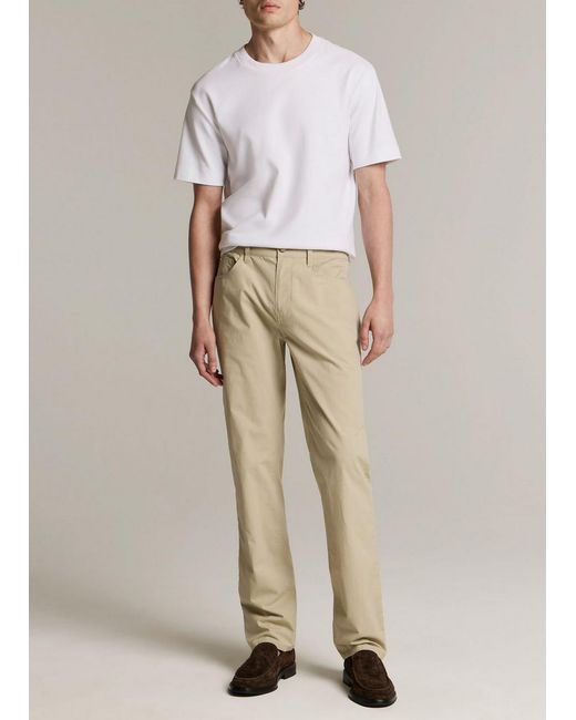 Vince Natural Dylan Slim 5-Pocket Stretch-Cotton Pant for men