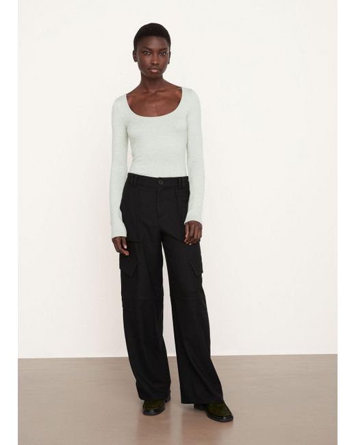 vince wide leg cargo pant
