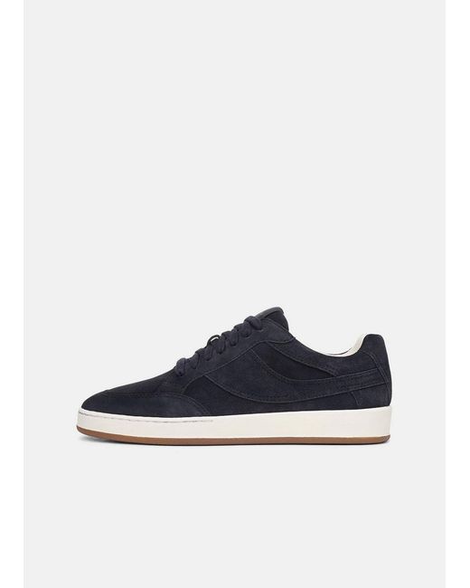 Vince Blue Pacifico Suede Sneaker for men