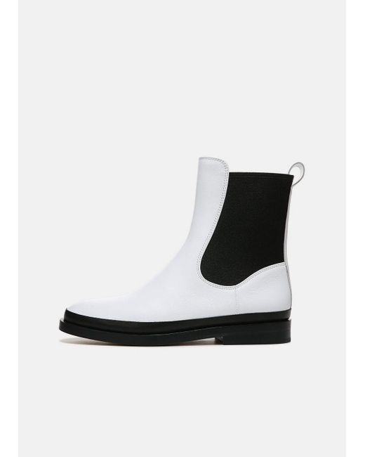 vince cecyl leather ankle boot
