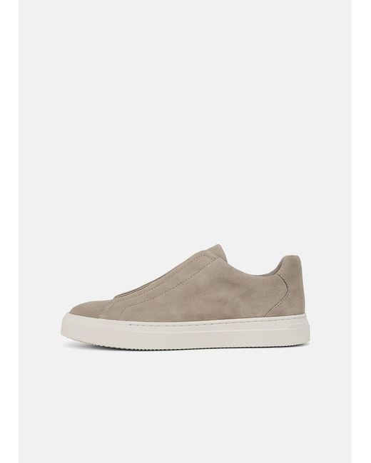Vince White Lakewood Suede Sneaker for men