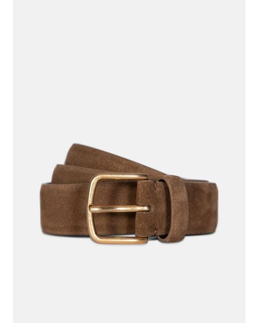 Vince Brown 32Mm Suede Belt
