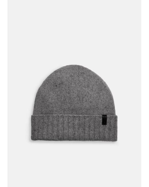 Vince Gray Donegal Cashmere Jersey Beanie