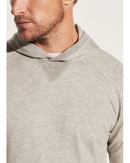 vince cashmere linen popover