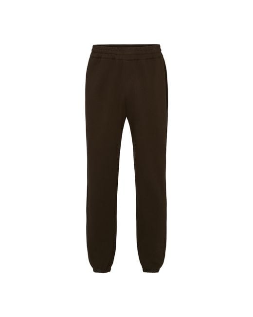 Vince Brown Cotton French Terry Sweatpant for men