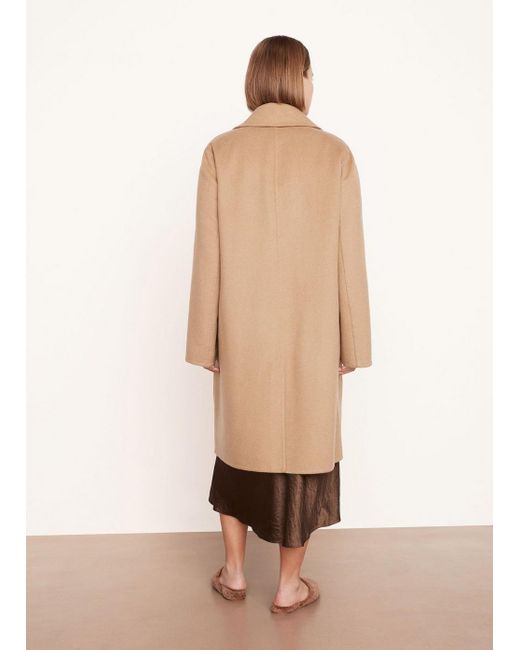 Vince Natural Classic Straight Coat