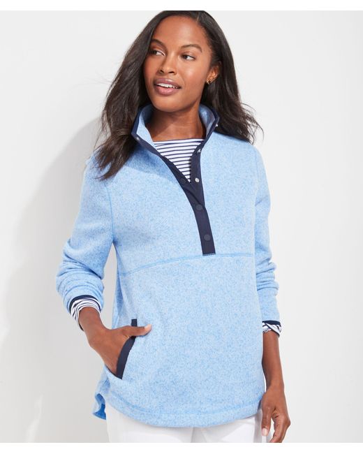 vineyard vines blue sweater