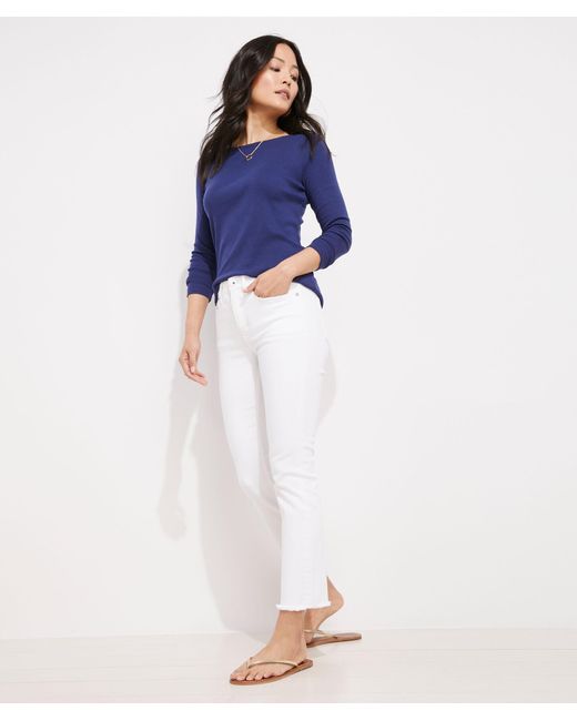 Vineyard Vines Denim Straight Crop 