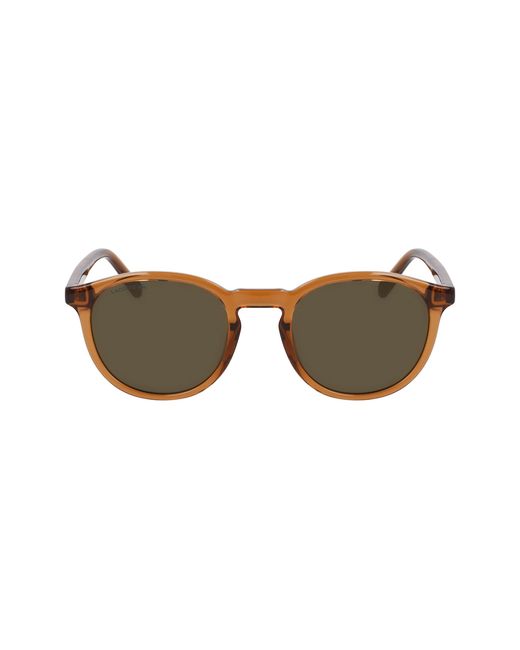 Lacoste Black L916S 210 Sunglasses Injected Round Normal Photochromatic