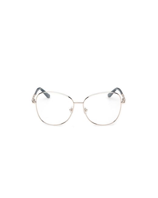 Guess Black Gm50044 033 Optical Frames Metal Butterfly Normal