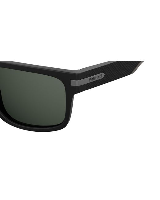 Polaroid Black Pld 2066/S 003/M9 Sunglasses Plastic Squared Polarized for men