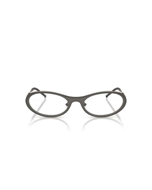 DIESEL Black Dl5001 1009 Optical Frames Metal Round Normal