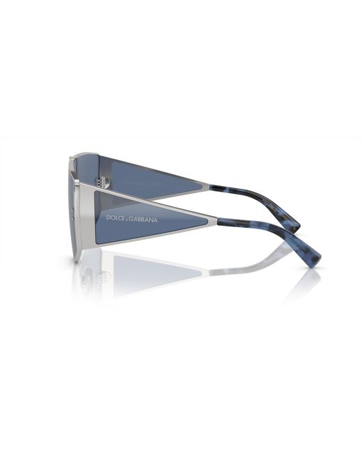 Dolce & Gabbana Black Dg2305 05/80 Sunglasses Metal Squared Normal for men