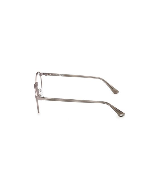 Web Black We5476 015 Optical Frames Round Normal for men