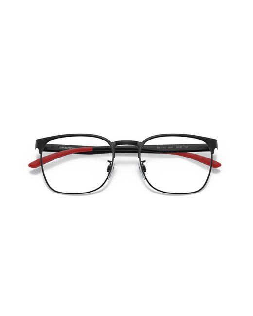 Emporio Armani Black Ea1135D 3001 Optical Frames Metal Pillow Normal for men