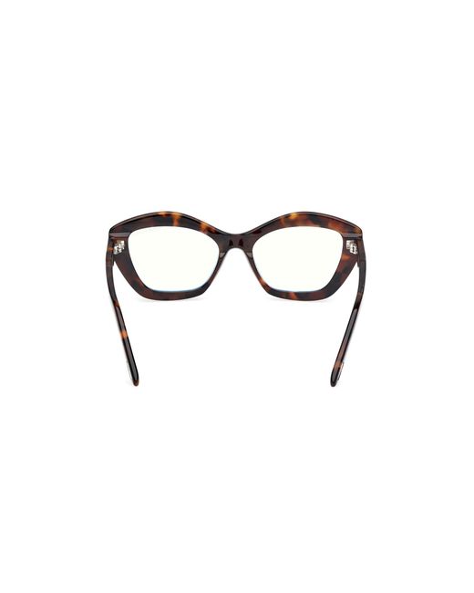 Tom Ford Black Ft6044-B 052 Optical Frames Acetate Geometric Normal
