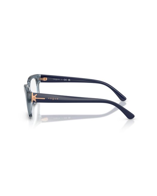 Vogue Eyewear Black Vo5689 2966 Optical Frames Nylon Transparent Pillow Normal