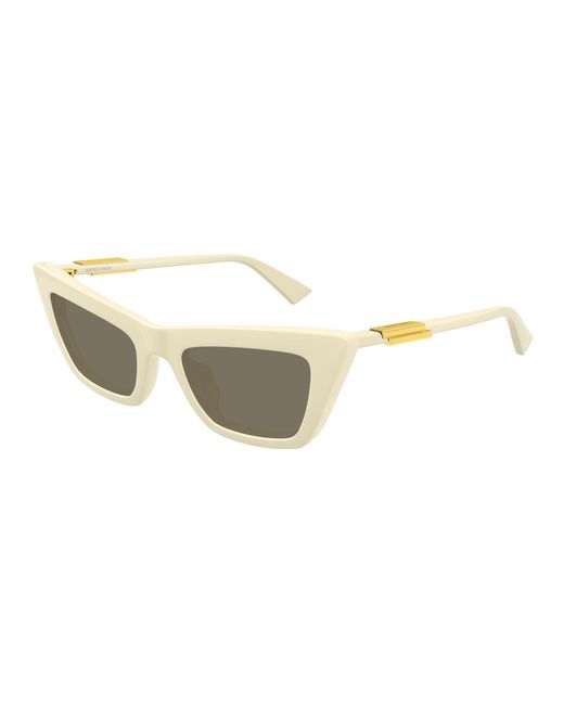 Bottega Veneta Black Bv1446S 004 Sunglasses Acetate Cat Eye