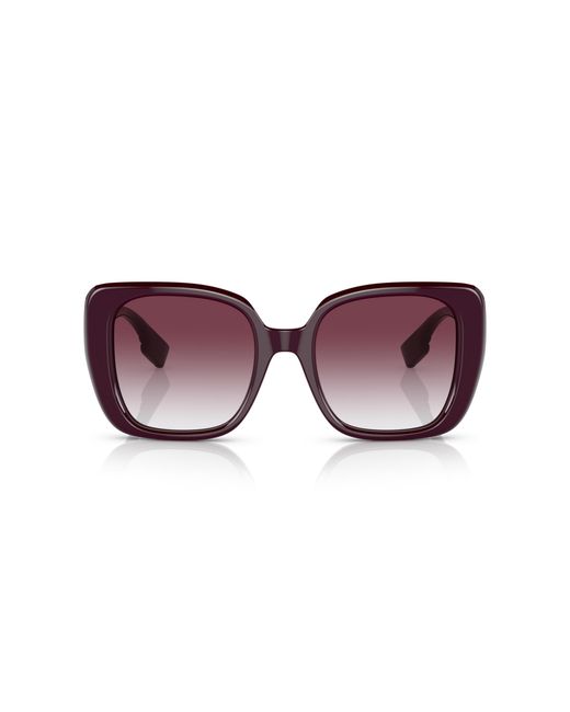 Burberry Black Be4371 39798H Sunglasses Plastic Squared Shaded