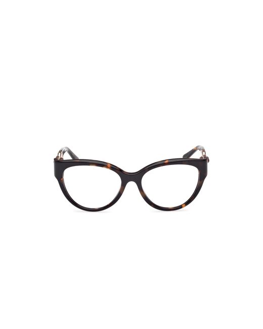 Guess Black Gu50182 052 Optical Frames Acetate Cat Eye Normal