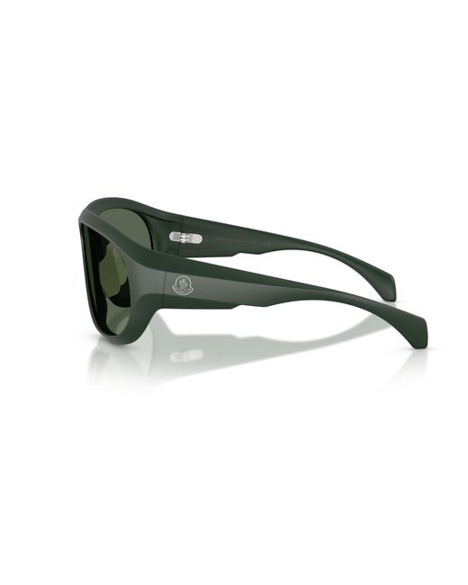 Moncler Green Me8013 Bleacher 502971 Sunglasses Injected Round Normal
